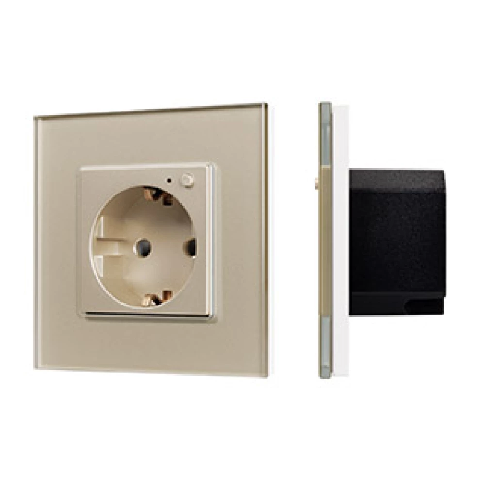 Розетка электрическая с Zigbee управлением SCT-OMALI-EUZB1-PL-GD (240V, 16A, Zigbee) (Arlight, -) 050218 - Viokon.com
