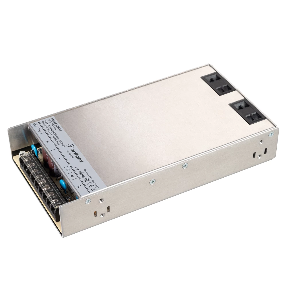 Блок питания HTS-1000-24 (24V, 41.6A, 1000W) (Arlight, IP20 Сетка, 3 года) 050799 - Viokon.com