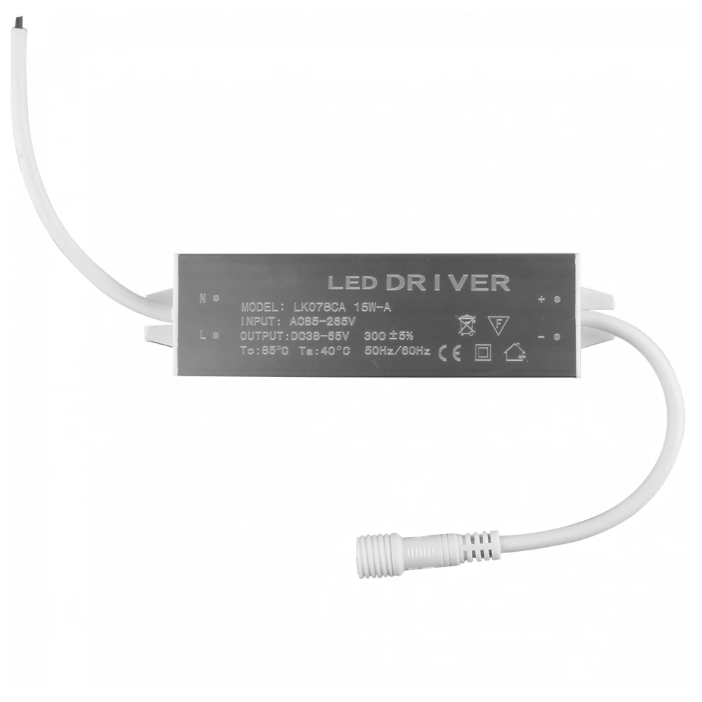 DL-15 PREMIUM 15W WH 3000K Светильник светодиодный встраиваемый - Viokon.com