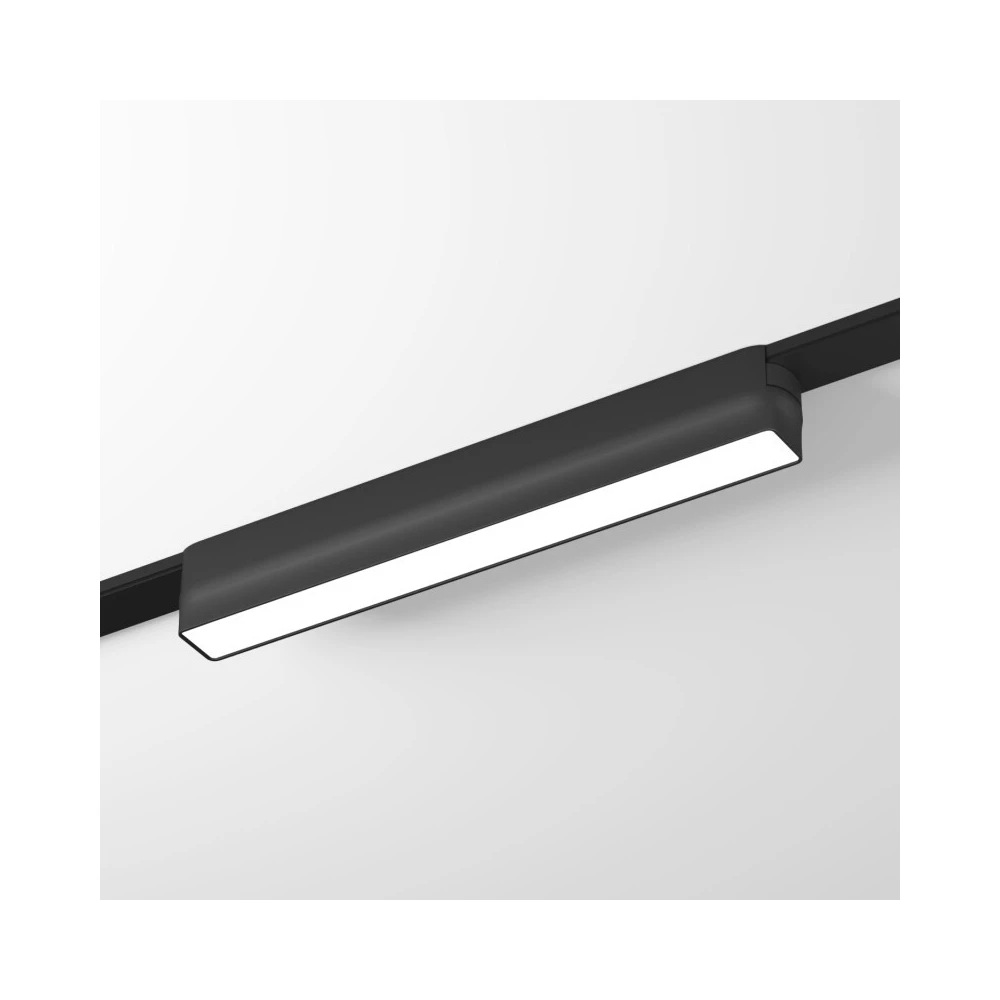 DK5330-BK Светильник для трека Air серия Linear 4000 со светодиодом L230W26H36мм 48V DC 9W RA90 120 4000K IP20 черный алюминий - Viokon.com