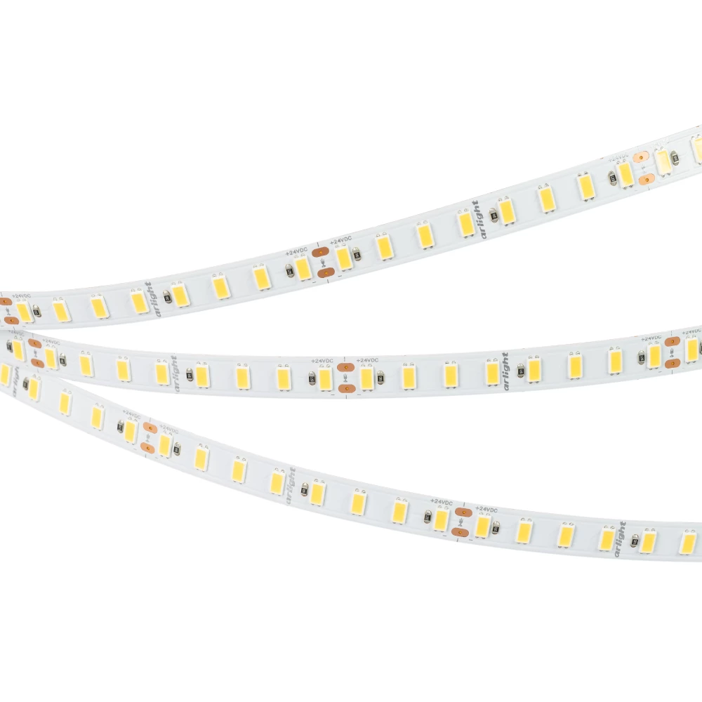 Лента ULTRA-C112-10mm 24V Warm2700 (19.2 W/m, IP20, 5630, 5m) (Arlight, высок.эфф.160 лм/Вт) 037454 - Viokon.com