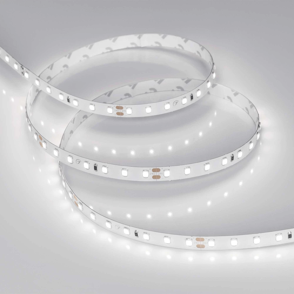 Лента RT-A98-8mm 24V Day5000 CRI98 (10 W/m, IP20, 2835, 5m) (Arlight, Открытый) 021451(2) - Viokon.com