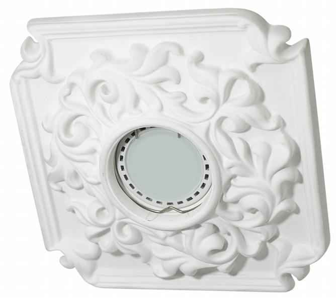 Светильник гипсовый встраиваемый mr 16 Roden RD-103 Wh - Viokon.com