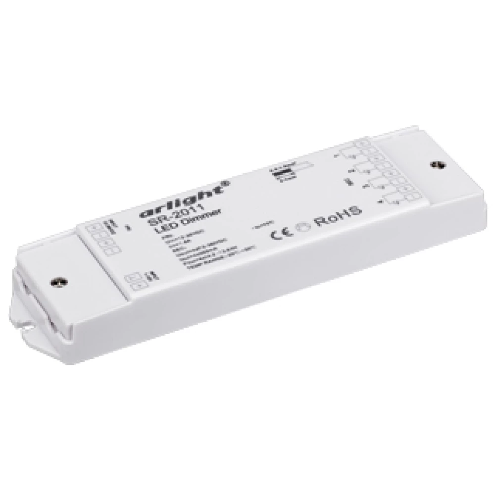 Диммер SR-2011 (12-36V, 4x350mA, 1-10V) (Arlight, IP20 Пластик, 3 года) 014719 - Viokon.com