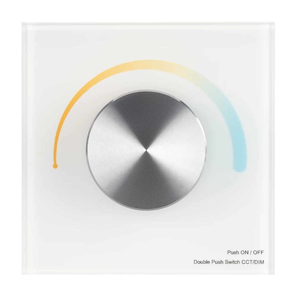 Панель SMART-P2-MIX-G-IN White (3V, Rotary, 2.4G) (Arlight, IP20 Пластик, 5 лет) 033754 - Viokon.com
