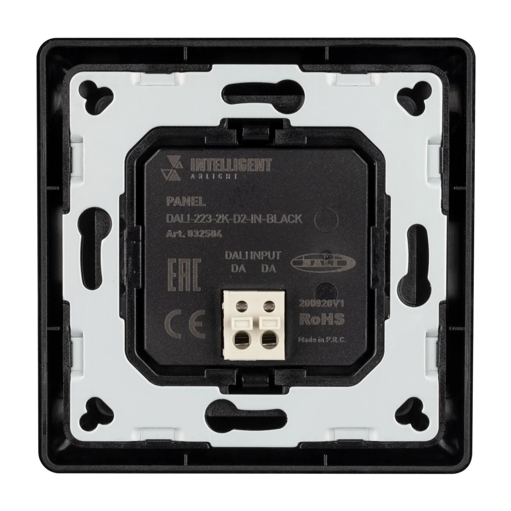 INTELLIGENT ARLIGHT Панель DALI-223-2K-D2-IN-BLACK (BUS, Free purpose) (IARL, -) 032504 - Viokon.com