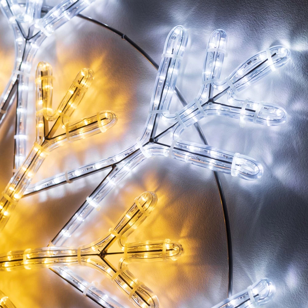 Фигура светодиодная ARD-SNOWFLAKE-M12-900x900-576LED White/Warm (230V, 36W) (Ardecoled, IP65, 1 год) 034262 - Viokon.com