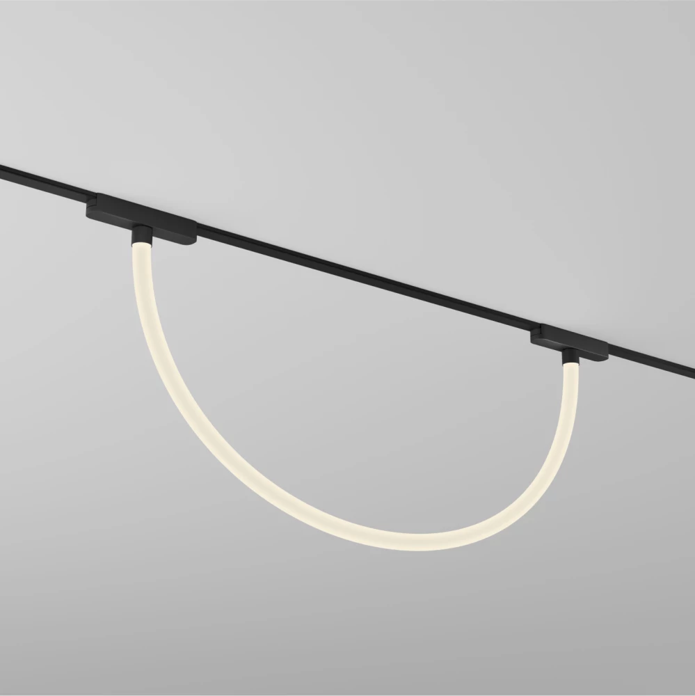 DK5327-BK Светильник для трека Air серия Ray 3000 со светодиодом 22L1000MM 48V DC 12W RA90 360 3000K IP20 черный алюминий - Viokon.com