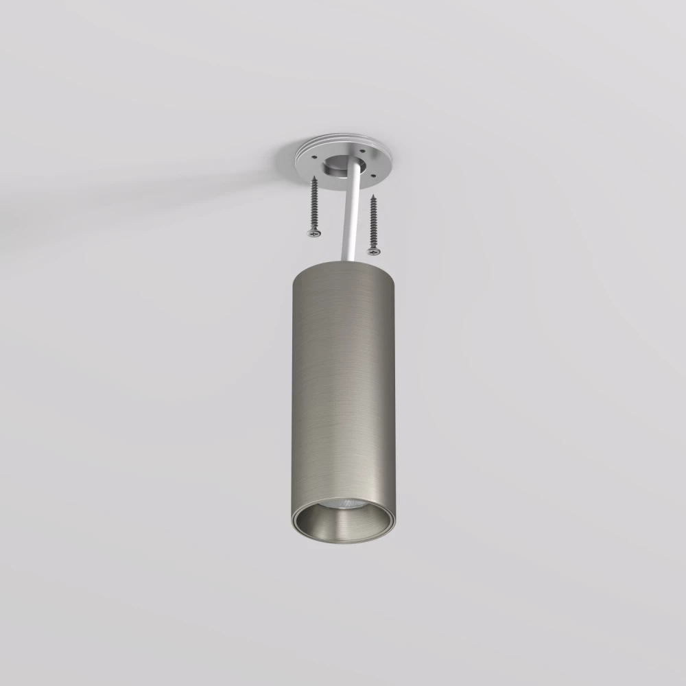 DK2615-DN Накладной светильник SHINE TUBE со светодиодом D45H115 IP20 3000К 7W RA90 темный никель алюминий - Viokon.com
