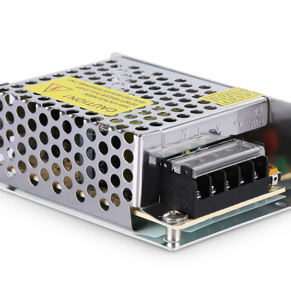 Блок питания для светодиодной ленты 12V 60W 3A IP20 90-260V 85*58*34 GS9503 GS9503 блок питания 12V 60W 5A IP20 90-260V 85*58*34 - Viokon.com