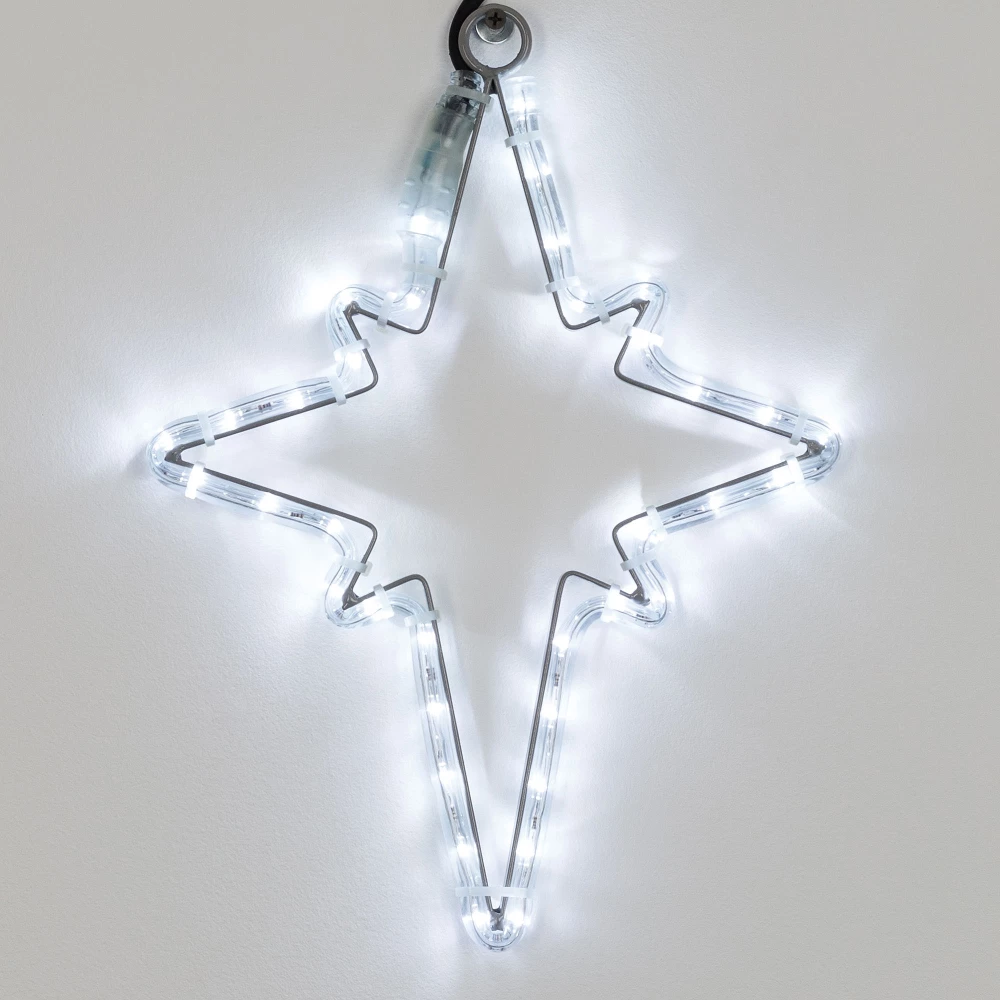 Фигура cветодиодная ARD-STAR-M3-380x250-36LED White (230V, 2.5W) (Ardecoled, IP65, 1 год) 034246 - Viokon.com
