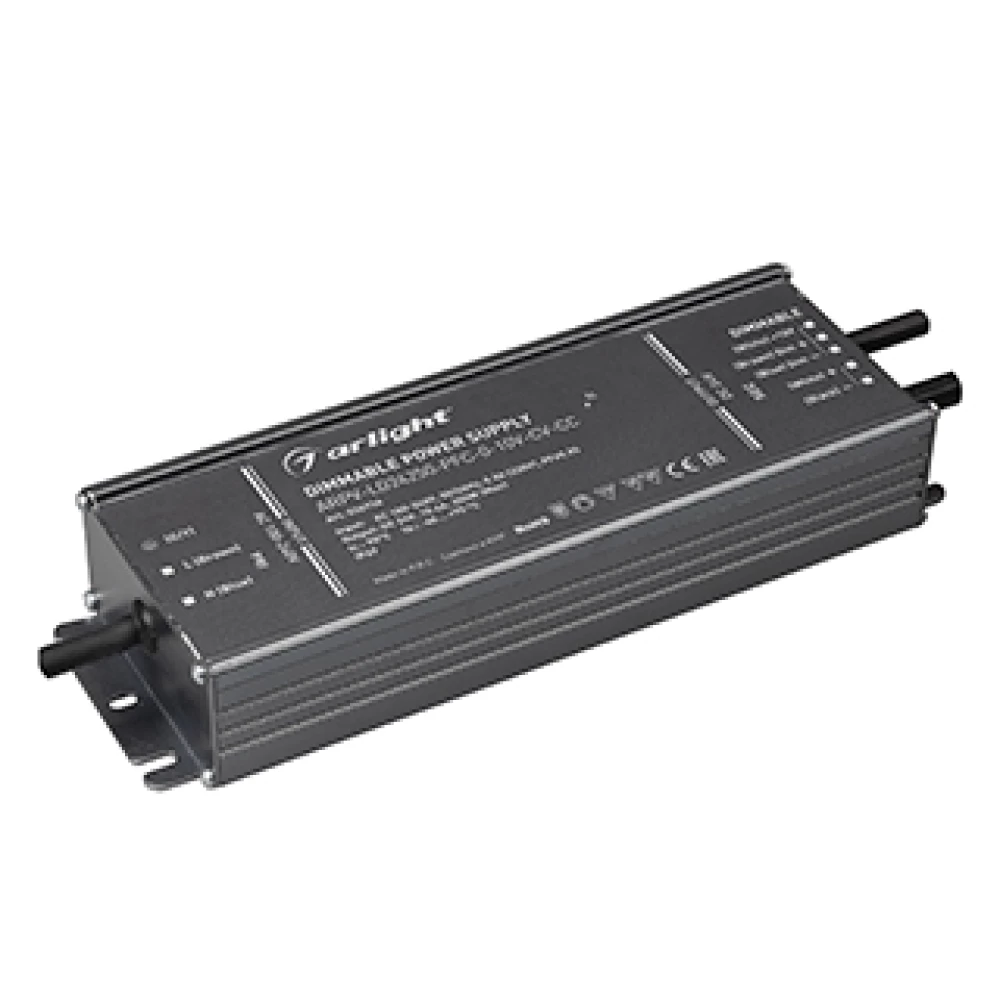 Блок питания ARPV-LG24250-PFC-0-10V-CV-CC (24V, 10.4A, 250W) (Arlight, IP67 Металл, 5 лет) 036936 - Viokon.com