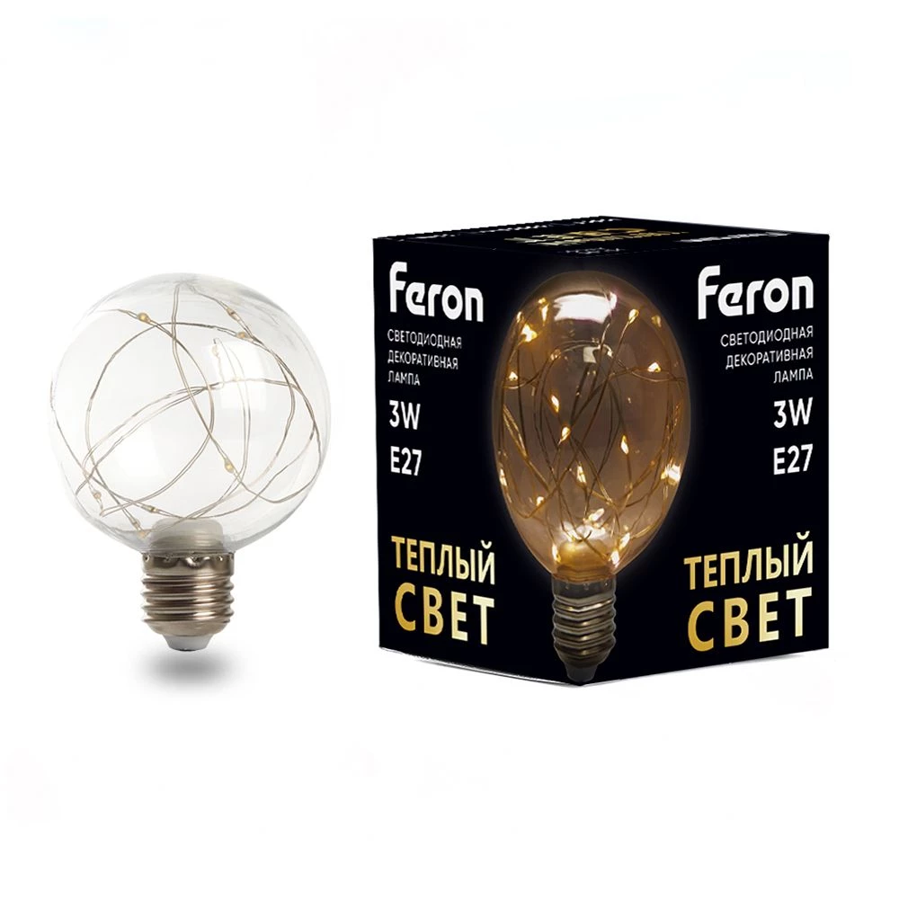 Лампа светодиодная Feron LB-381 E27 3W 230V 2700K (41675) - Viokon.com