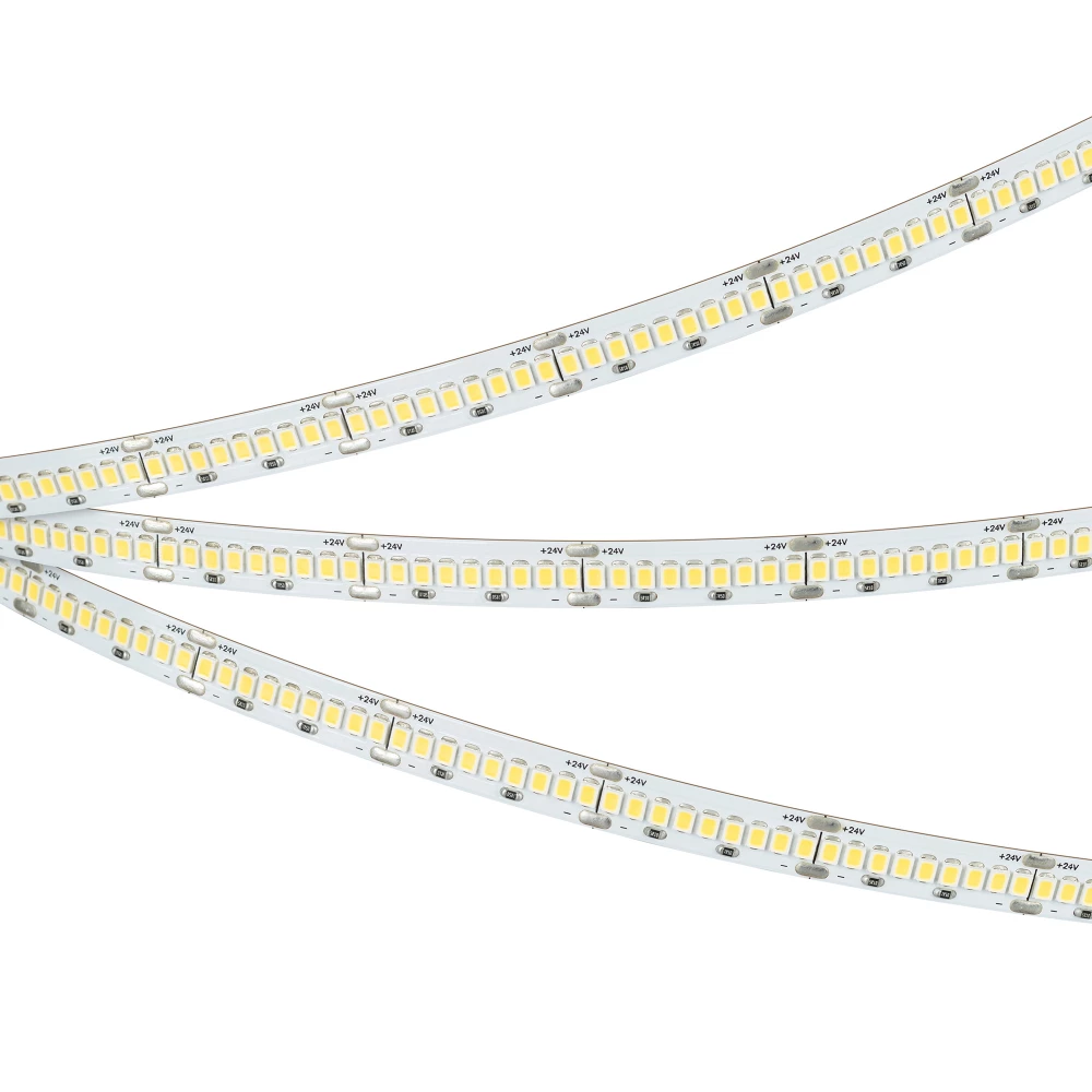 Лента ULTRA-A288-10mm 24V Warm3000 (17 W/m, IP20, 5m) (Arlight, высок.эфф.200 лм/Вт) 054931 - Viokon.com