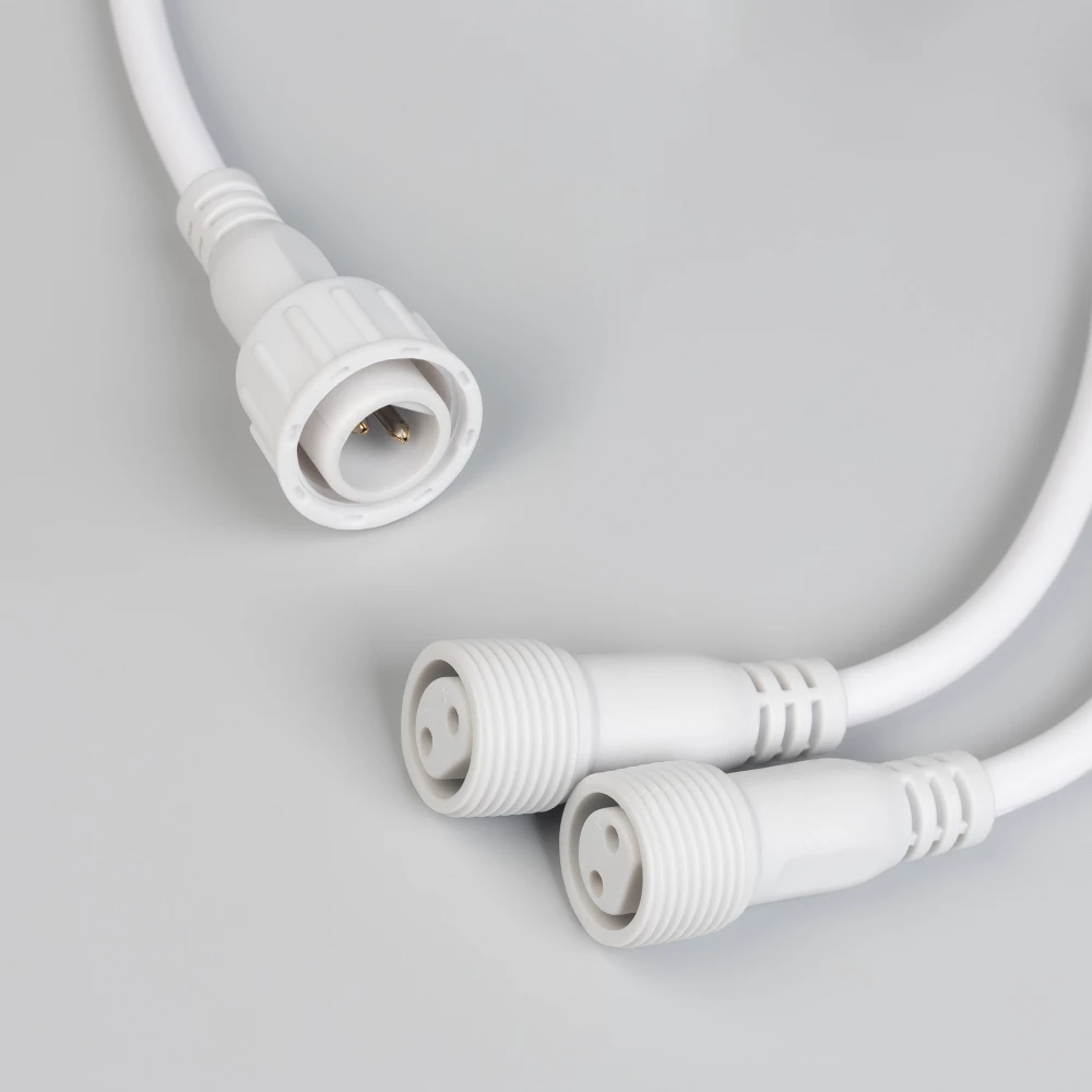 Коннектор питания ARD-CLASSIC-SYNC-RGB White (230V, 2 ports) (Ardecoled, Закрытый) 031803 - Viokon.com