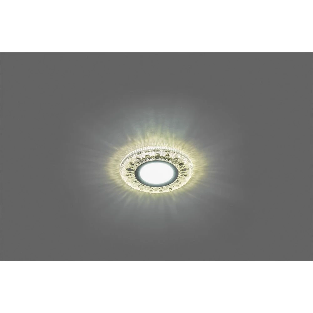 Светильник встраиваемый с белой LED подсветкой Feron CD903 потолочный MR16 G5.3 желтый (28975) - Viokon.com