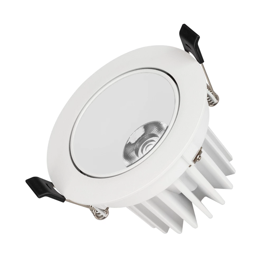 Светильник MS-FORECAST-BUILT-TURN-R102-12W Warm3000 (WH-WH, 32 deg, 230V) (Arlight, IP20 Металл, 5 лет) 037188(1) - Viokon.com