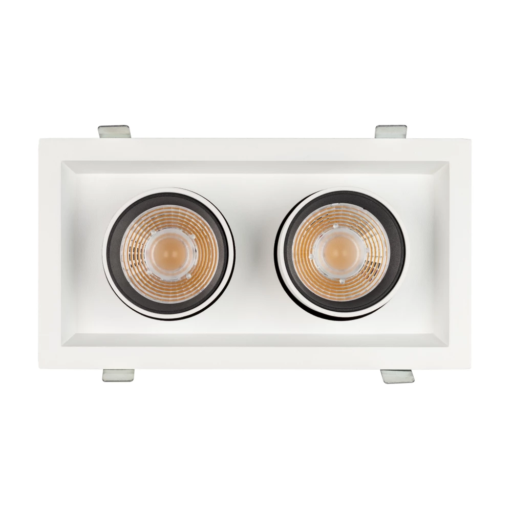 Светильник LTD-PULL-S110x210-2x10W Warm3000 (WH, 24 deg, 230V) (Arlight, IP20 Металл, 5 лет) 031362 - Viokon.com