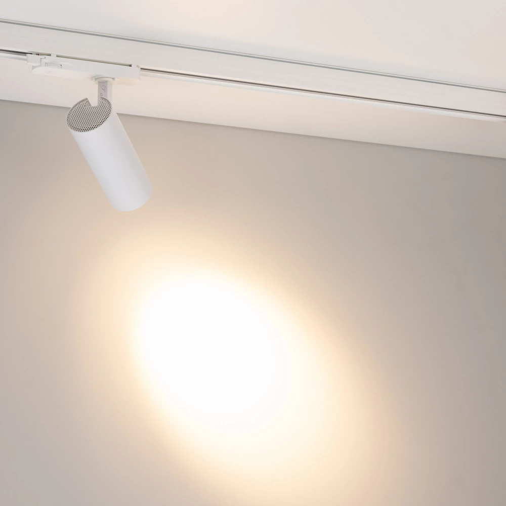 Светильник LGD-GERA-4TR-R55-10W Warm3000 (WH, 24 deg, 230V) (Arlight, IP20 Металл, 5 лет) 055146 - Viokon.com
