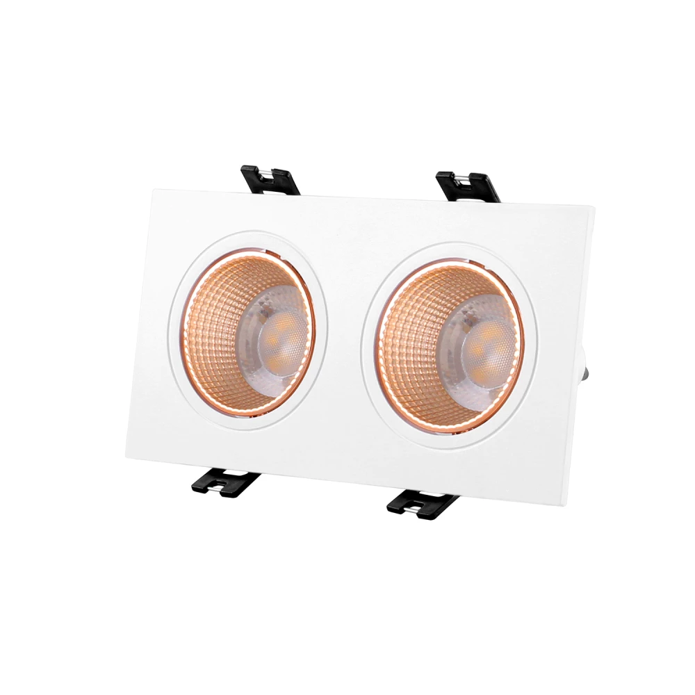 DK3072-WBR Встраиваемый светильник IP 20 10 Вт GU53 LED белыйбронзовый пластик - Viokon.com