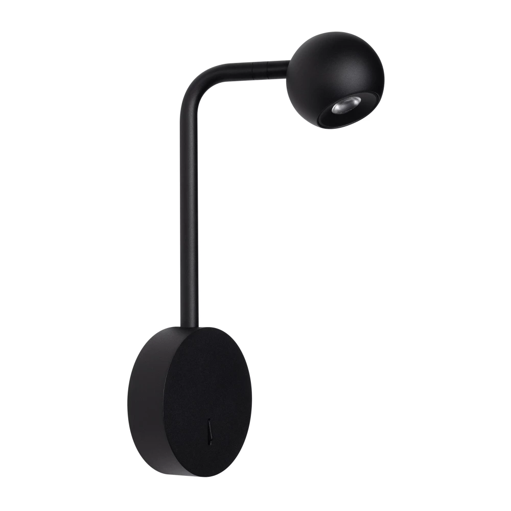 Светильник SP-OTTORI-LONG-WALL-6W Warm3000 (BK, 30 deg, 230V) (Arlight, IP20 Металл, 3 года) 048168 - Viokon.com