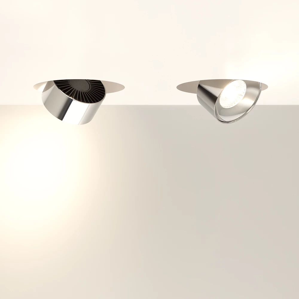 Модуль светодиодный PLURIO-LAMP-R77-9W Warm3000 (CHR, 36 deg, 2-2, 38V, 200mA) (Arlight, Металл) 031841 - Viokon.com
