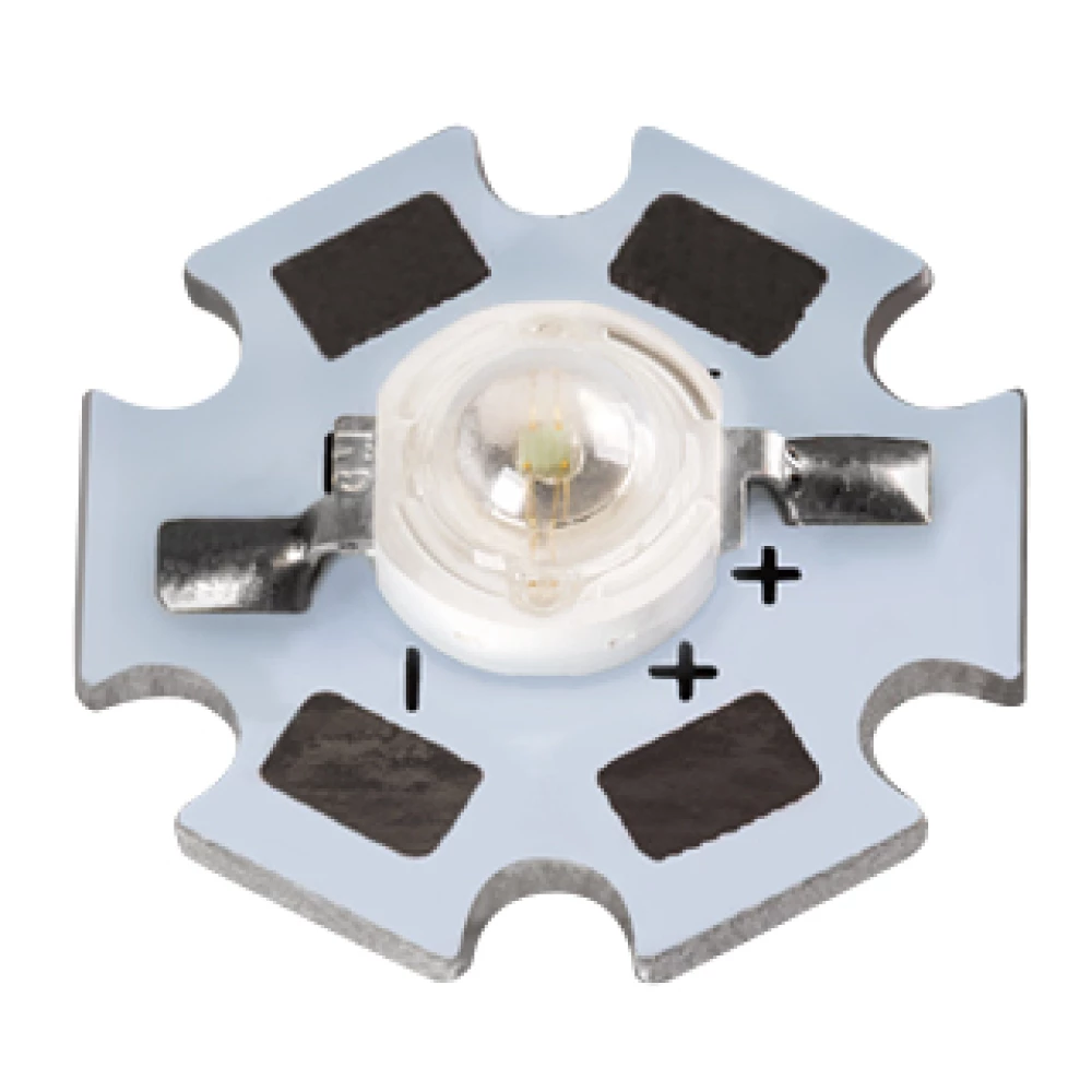 Мощный светодиод ARPL-Star-1W-EPL35 Green (Arlight, STAR type) 020435 - Viokon.com