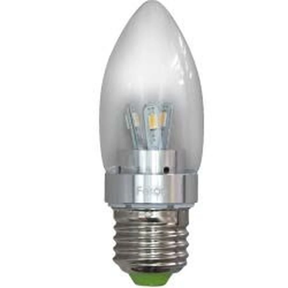 Лампа светодиодная, 6LED(3.5W) 230V E27 2700K хром, LB-70 (25272) - Viokon.com