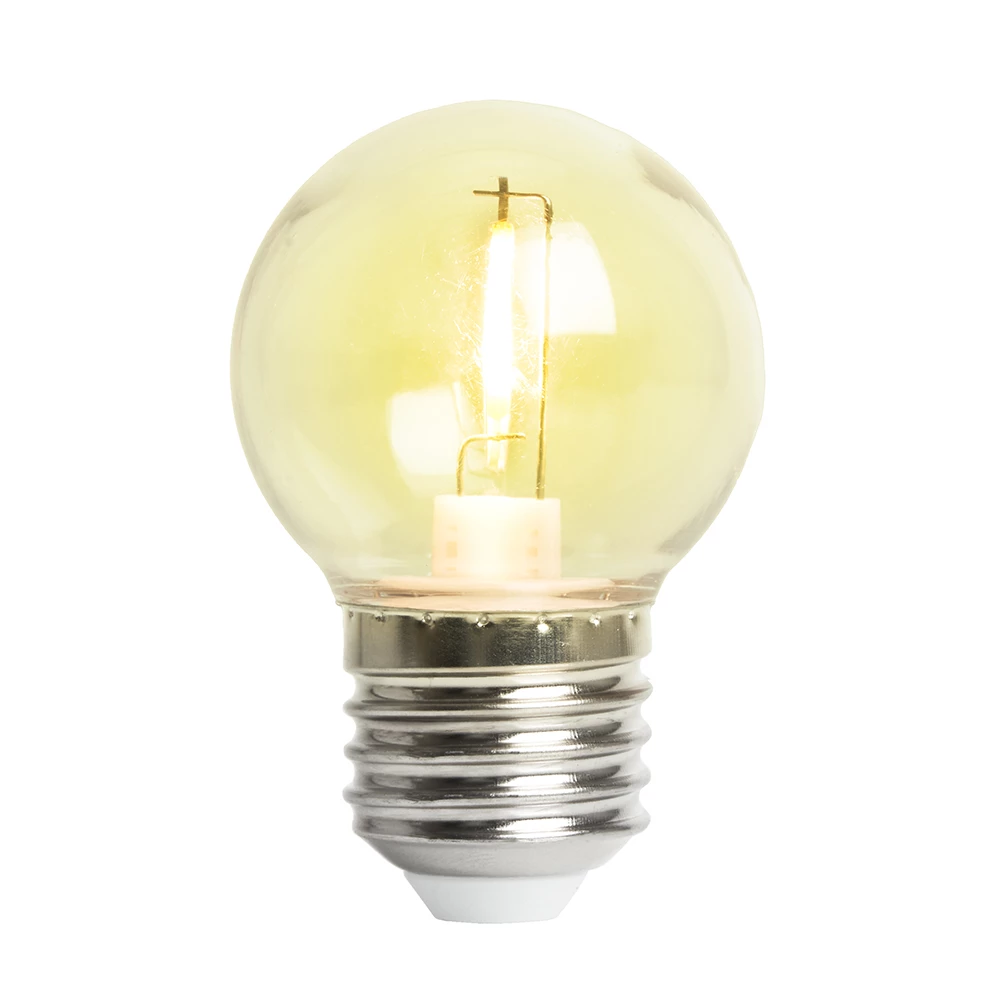 Лампа светодиодная Feron LB-383 Шарик прозрачный E27 2W 230V 2700K (48931) - Viokon.com