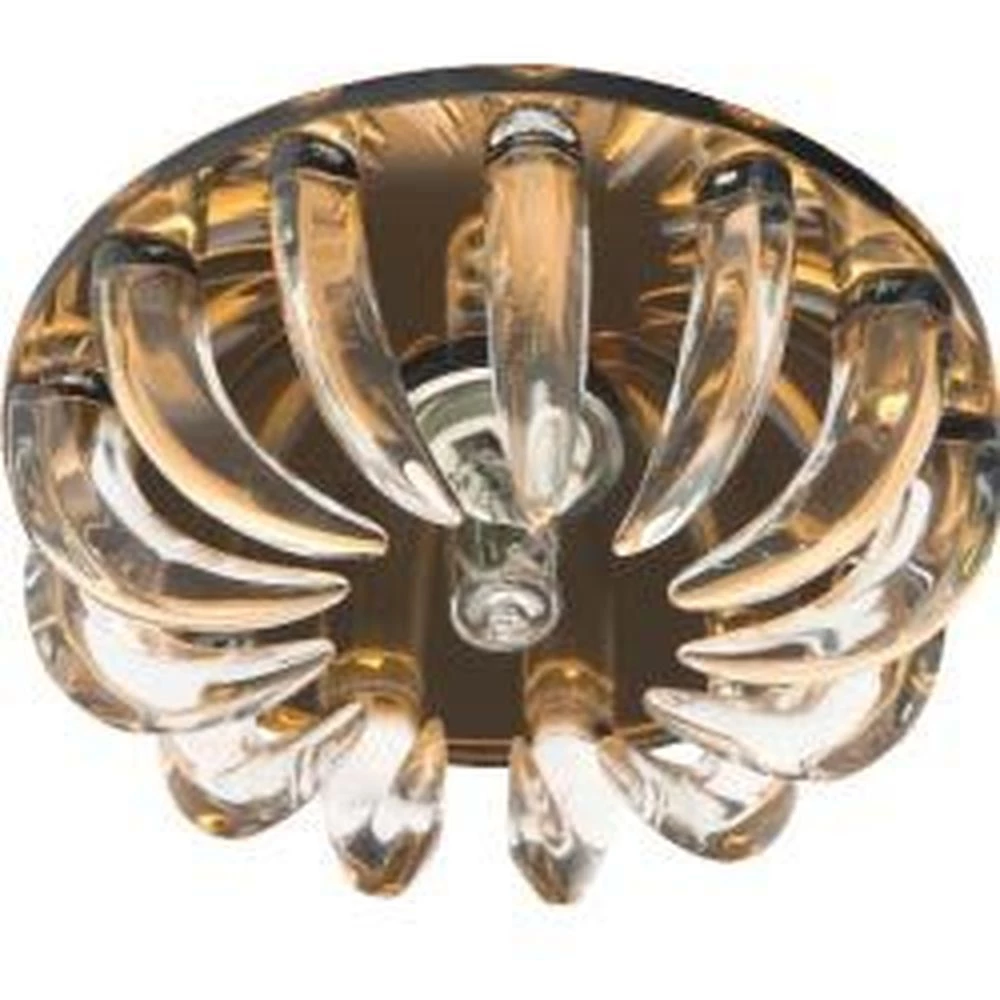 Светильник потолочный,JCD9 35W G9 прозрачный,коричневый (с лампой), CD2529 (28121) - Viokon.com