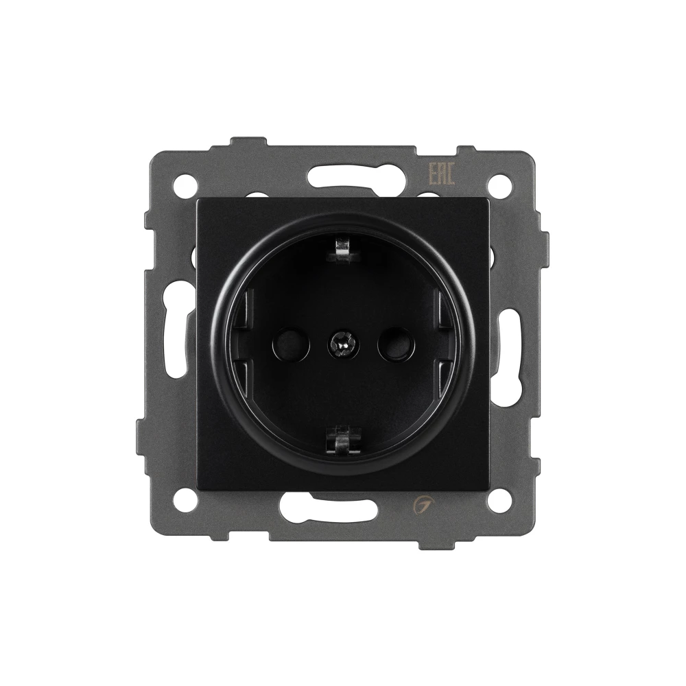 Механизм электрической розетки SCT-MEU1-PL-BK-V (250V, 16A) (Arlight, -) 049815 - Viokon.com