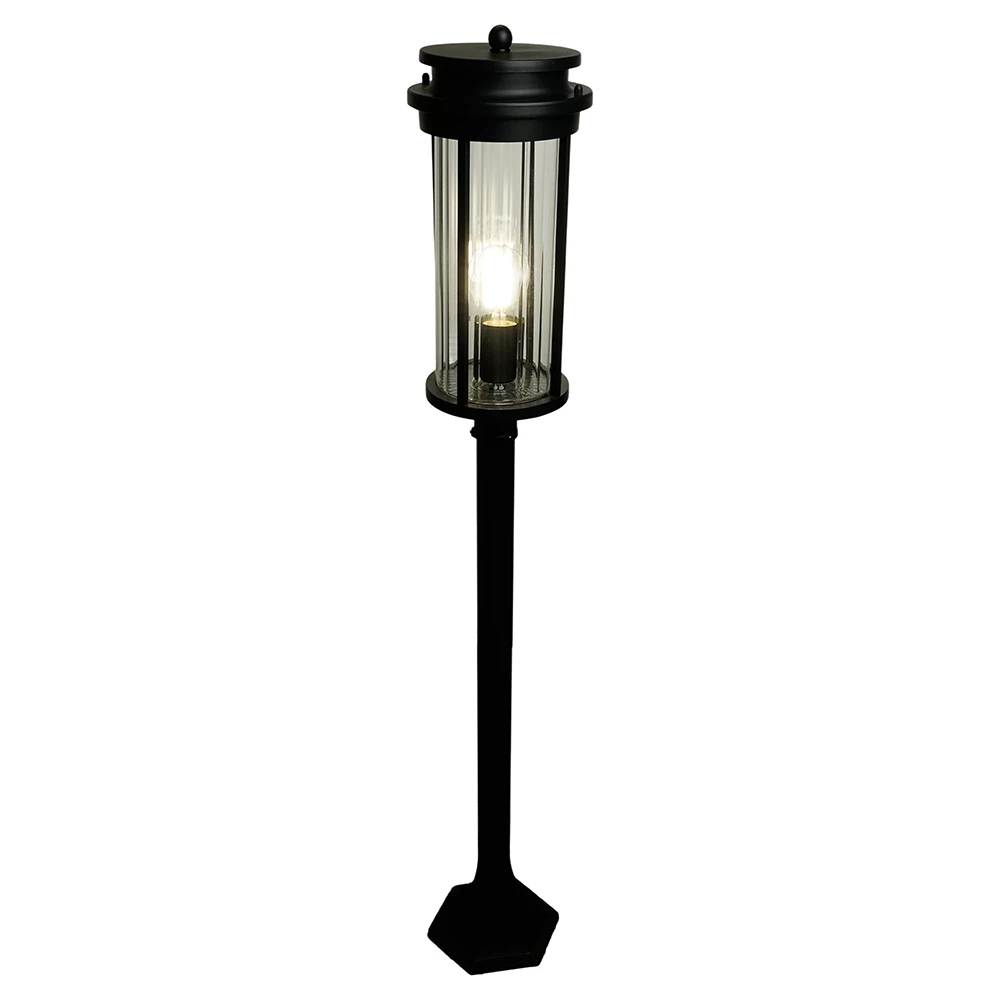 Светильник садово-парковый Feron PL786 столб 40W 220-240V E27, черный (51840) - Viokon.com
