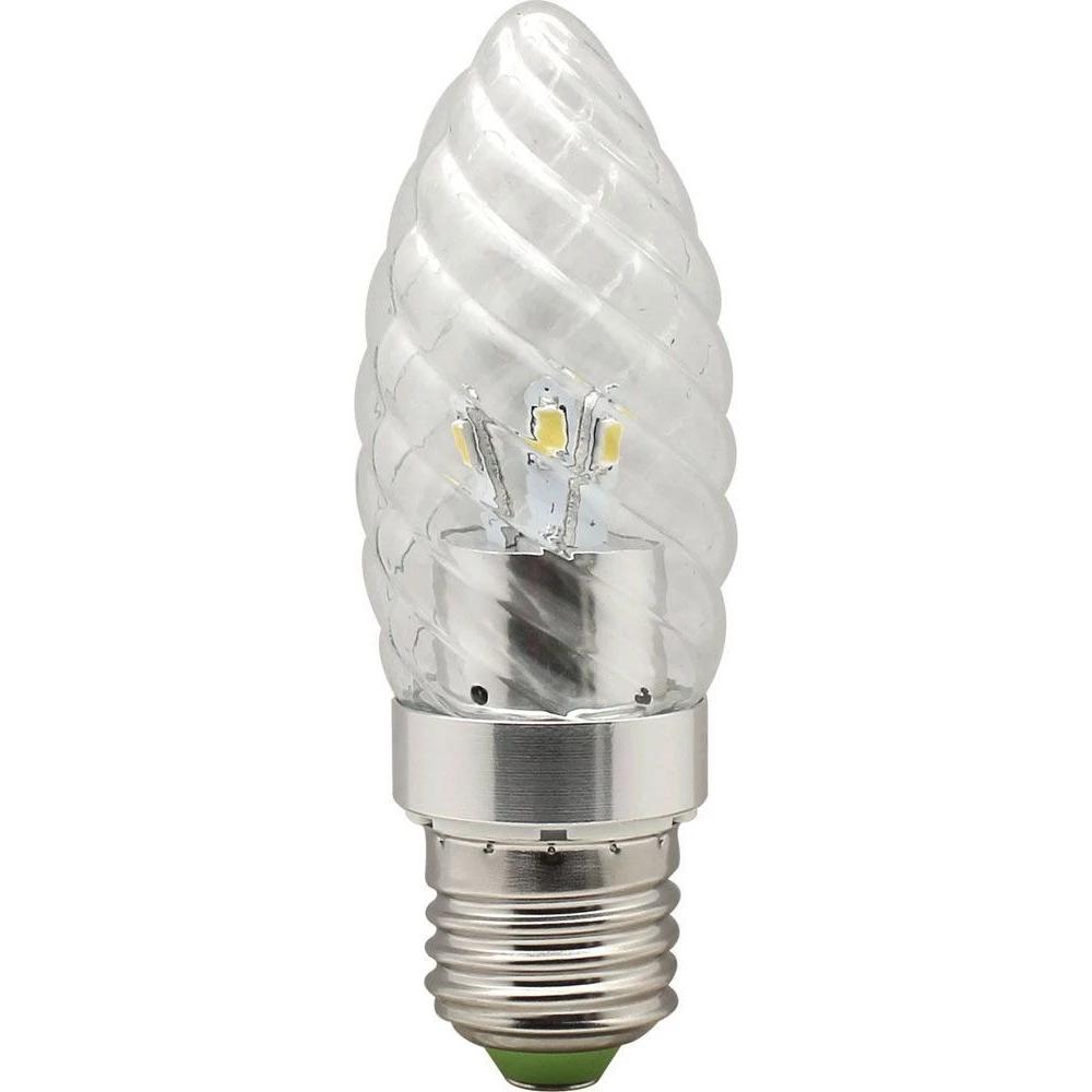 Лампа светодиодная, 6LED(3.5W) 230V E27 4000K хром, LB-77 (25336) - Viokon.com
