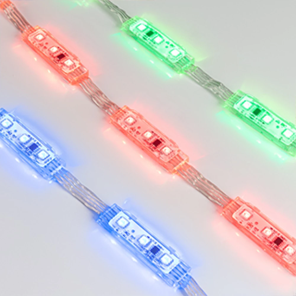 Модуль управляемый DMX-B3 12V RGB (0.72W, IP68, 140 deg) (Arlight, Пластик, 3 года) 036773 - Viokon.com