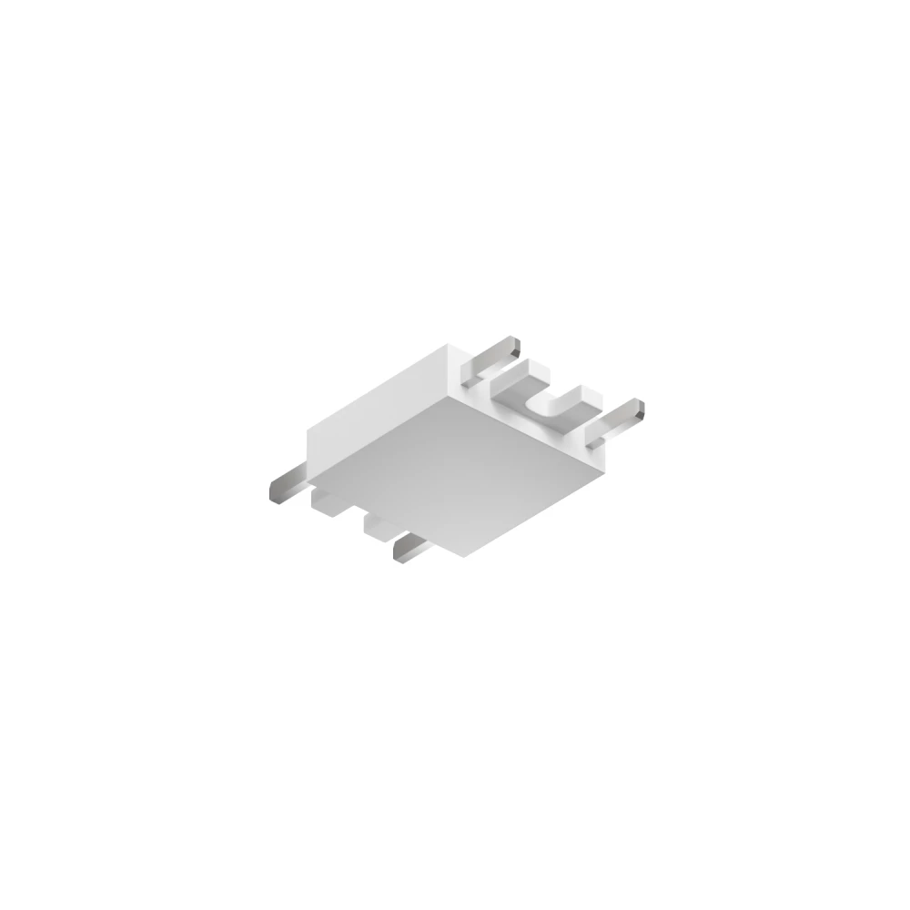 TR5210-WH Прямой соединитель для трека Air серия Base белый пластик - Viokon.com