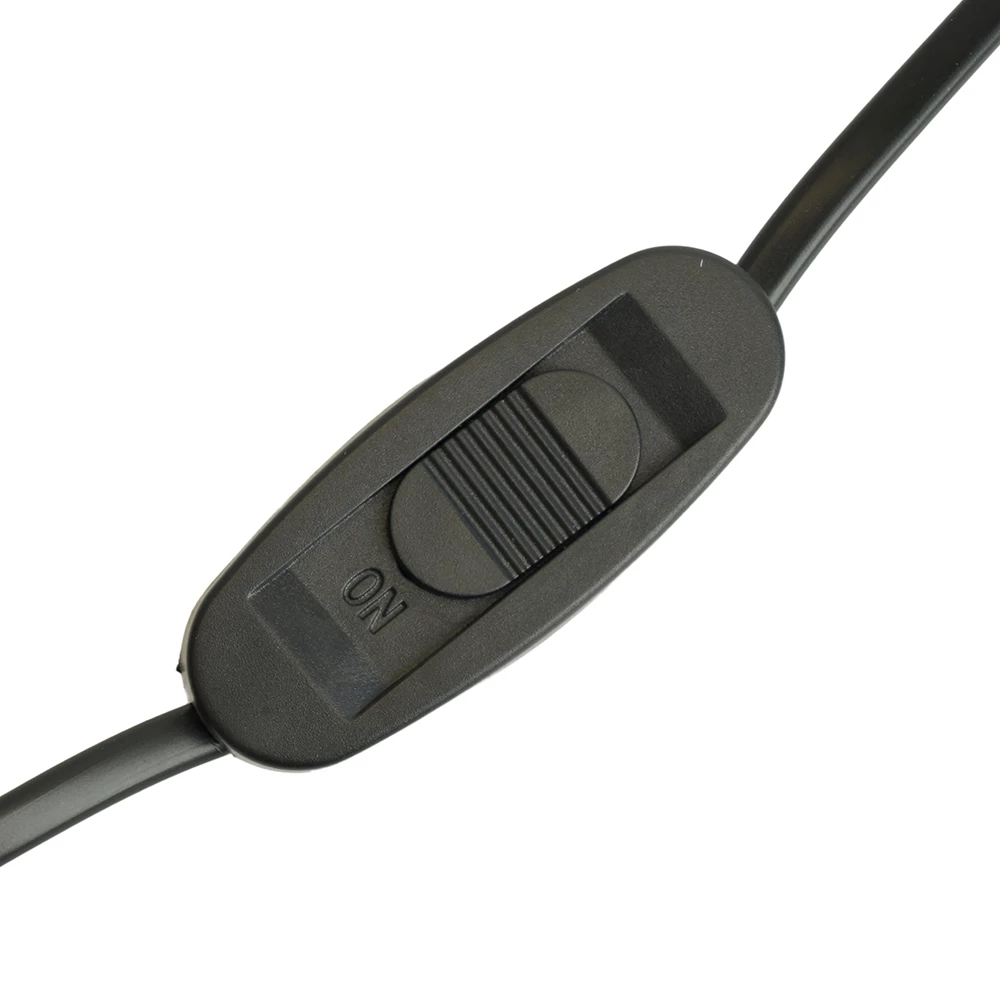 Сетевой шнур с выключателем, 230V 1,9м черный, KF-HK-1-2 (51041) - Viokon.com