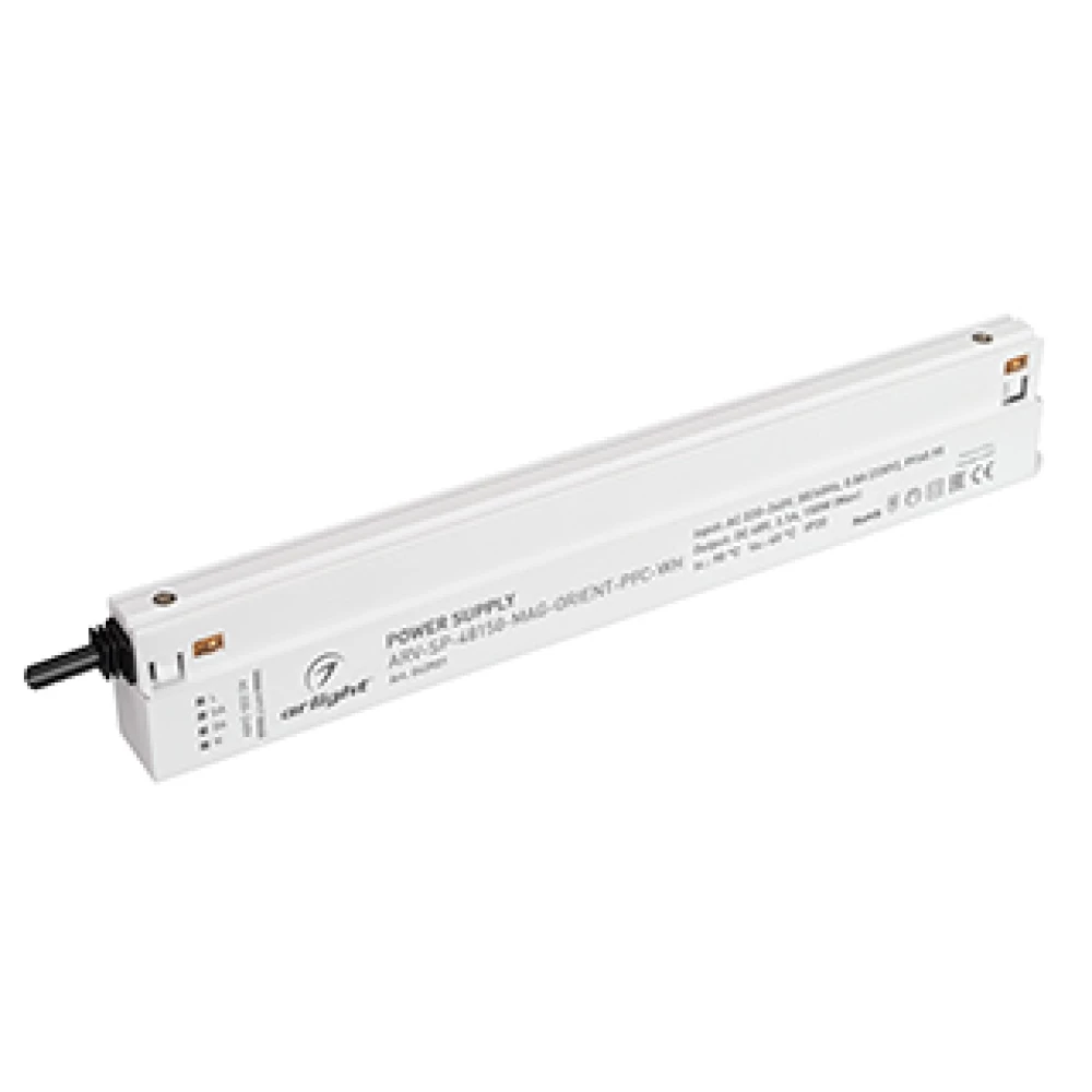 Блок питания ARV-SP-48150-MAG-ORIENT-PFC-WH (48V, 3.1A, 150W) (Arlight, IP20 Пластик, 5 лет) 042921 - Viokon.com