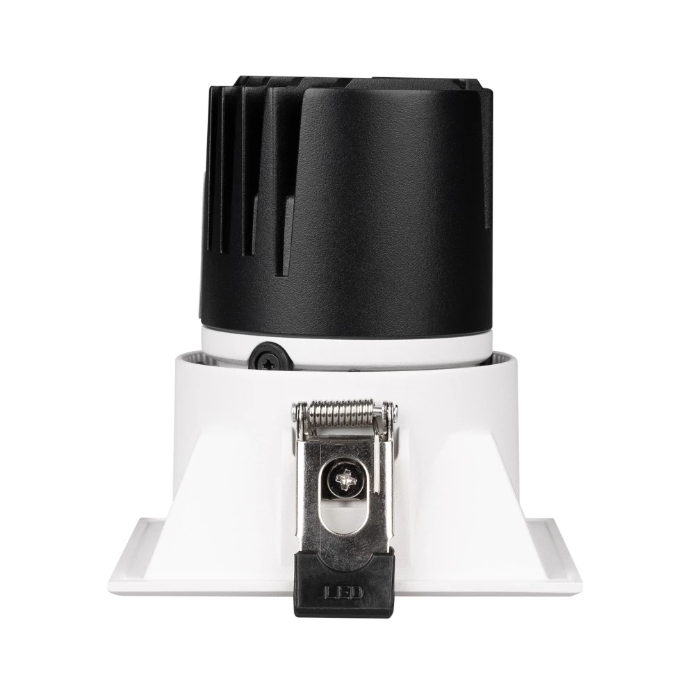 Светильник MS-FLOW-BUILT-S85x85-12W Warm3000 (WH, 55 deg, 230V) (Arlight, IP20 Металл, 5 лет) 055918 - Viokon.com