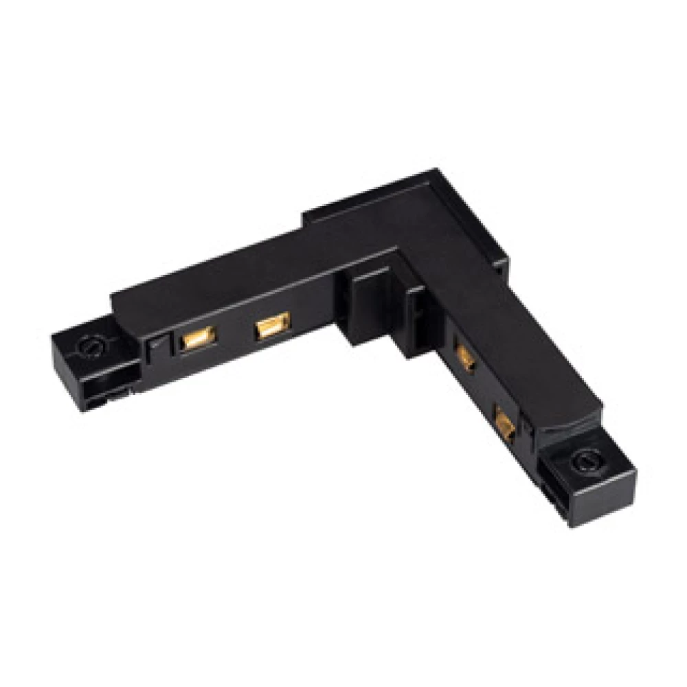 Коннектор угловой MAG-ORIENT-CON-L90-POWER (BK) (Arlight, IP20 Пластик, 3 года) 036018 - Viokon.com