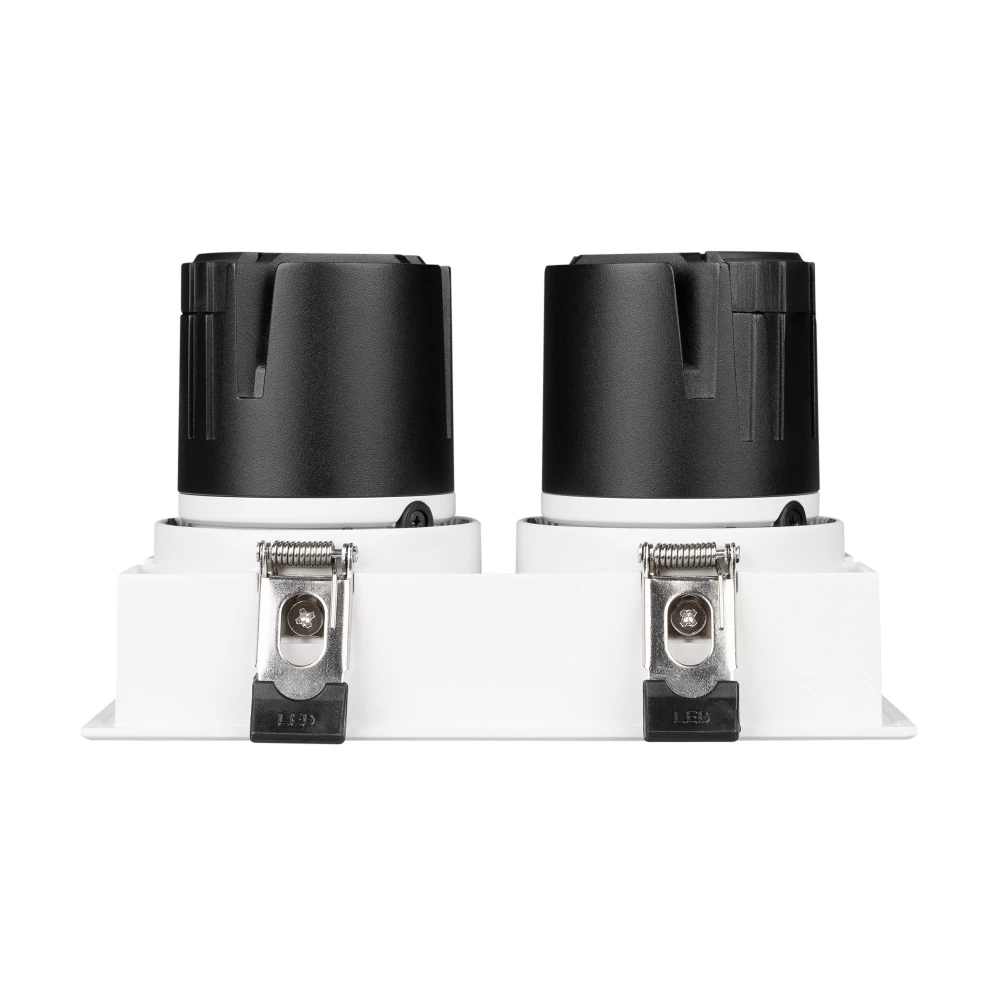 Светильник MS-FLOW-BUILT-S157x85-2x12W Warm3000 (WH, 55 deg, 230V) (Arlight, IP20 Металл, 5 лет) 055920 - Viokon.com