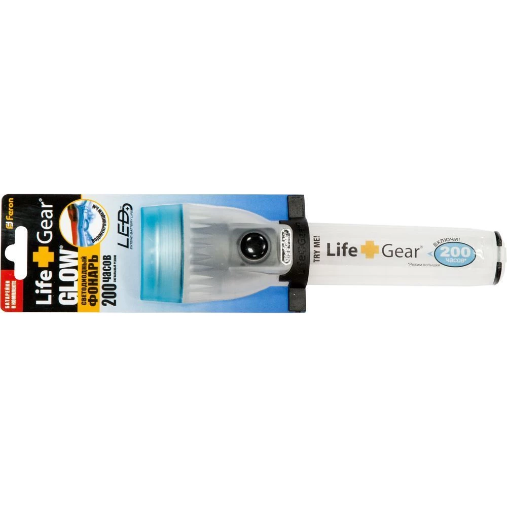Фонарь 2 Leds голубой 3*LR44, TL021 (12923) - Viokon.com