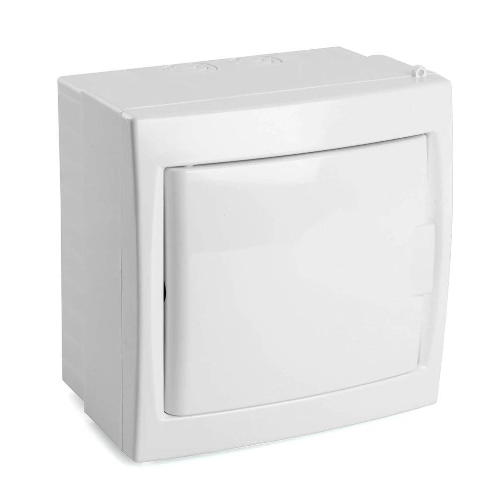 Бокс настенный STEKKER EBX50-3/04-20 4 модуля, белый, пластик, серия Standart (49641) - Viokon.com