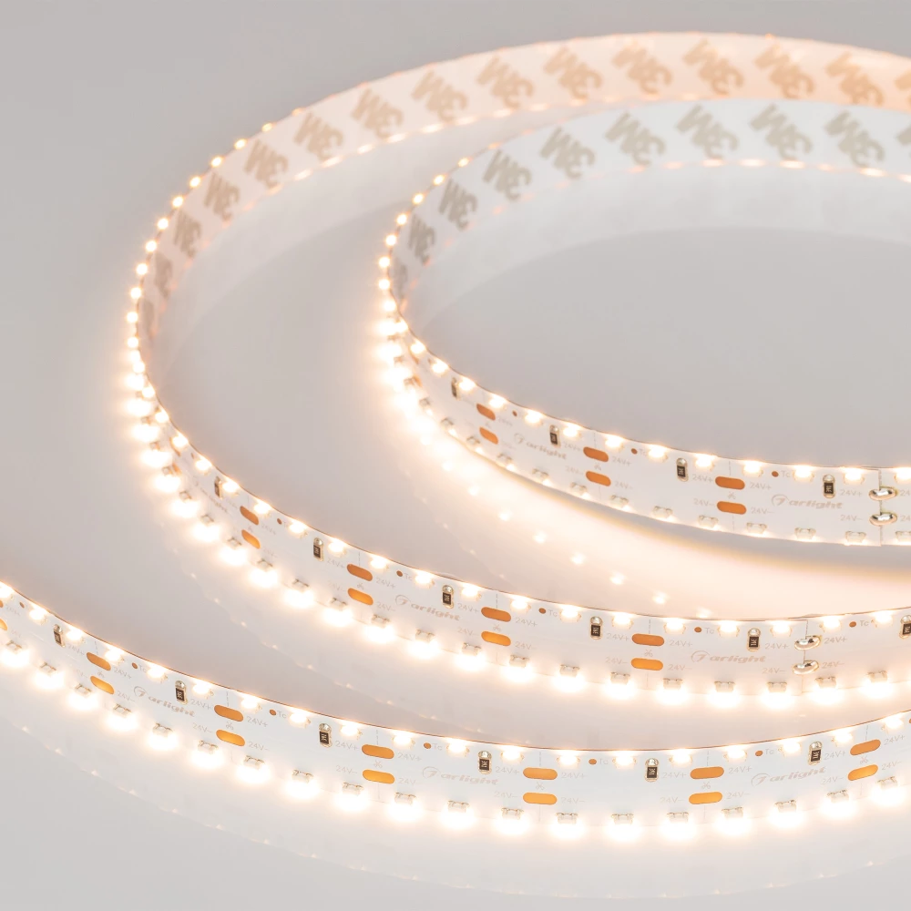 Лента RS 2-5000 24V Warm2700 2x2 15mm (3014, 240 LED/m, LUX) (Arlight, 19.2 Вт/м, IP20) 024472 - Viokon.com