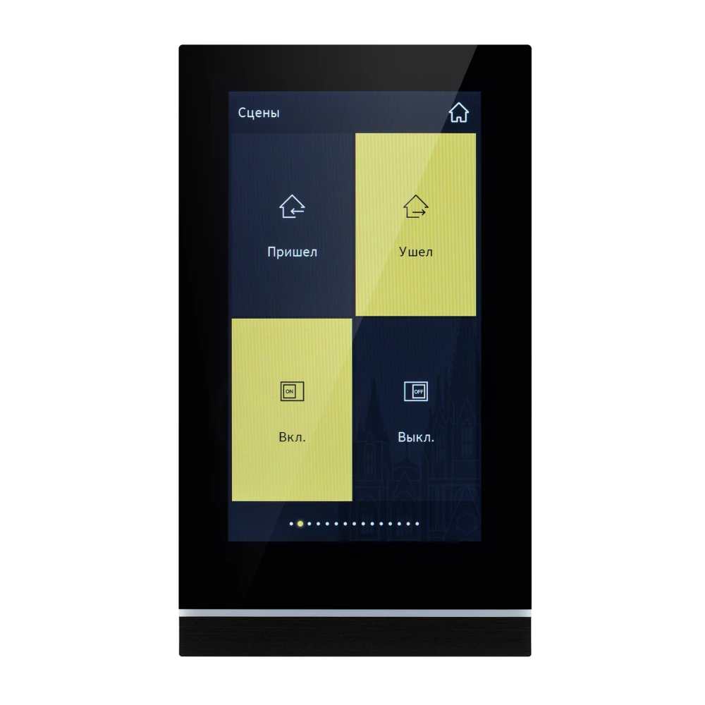 INTELLIGENT ARLIGHT Панель сенсорная KNX-113-51-MULTI-V5-IN (20-30V) (IARL, IP20 Пластик, 2 года) 031738 - Viokon.com