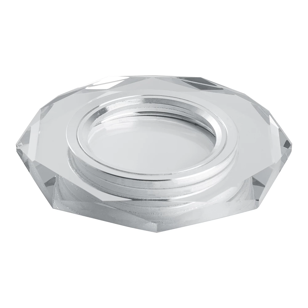 Светильник встраиваемый с белой LED подсветкой Feron CD8120 потолочный MR16 G5.3 белый (41909) - Viokon.com