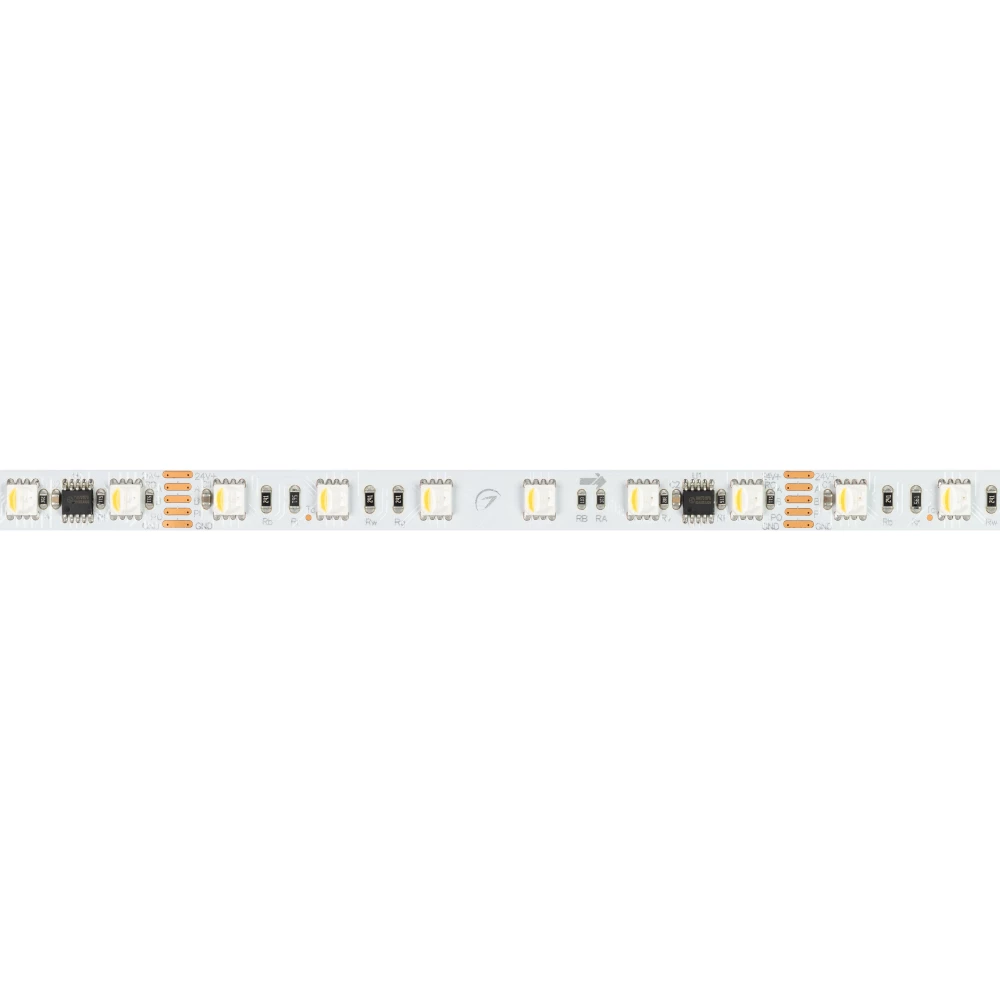 Лента DMX-B60-10mm 24V RGBW-PX6 (18 W/m, IP20, 5060, 5m) (Arlight, -) 033449 - Viokon.com
