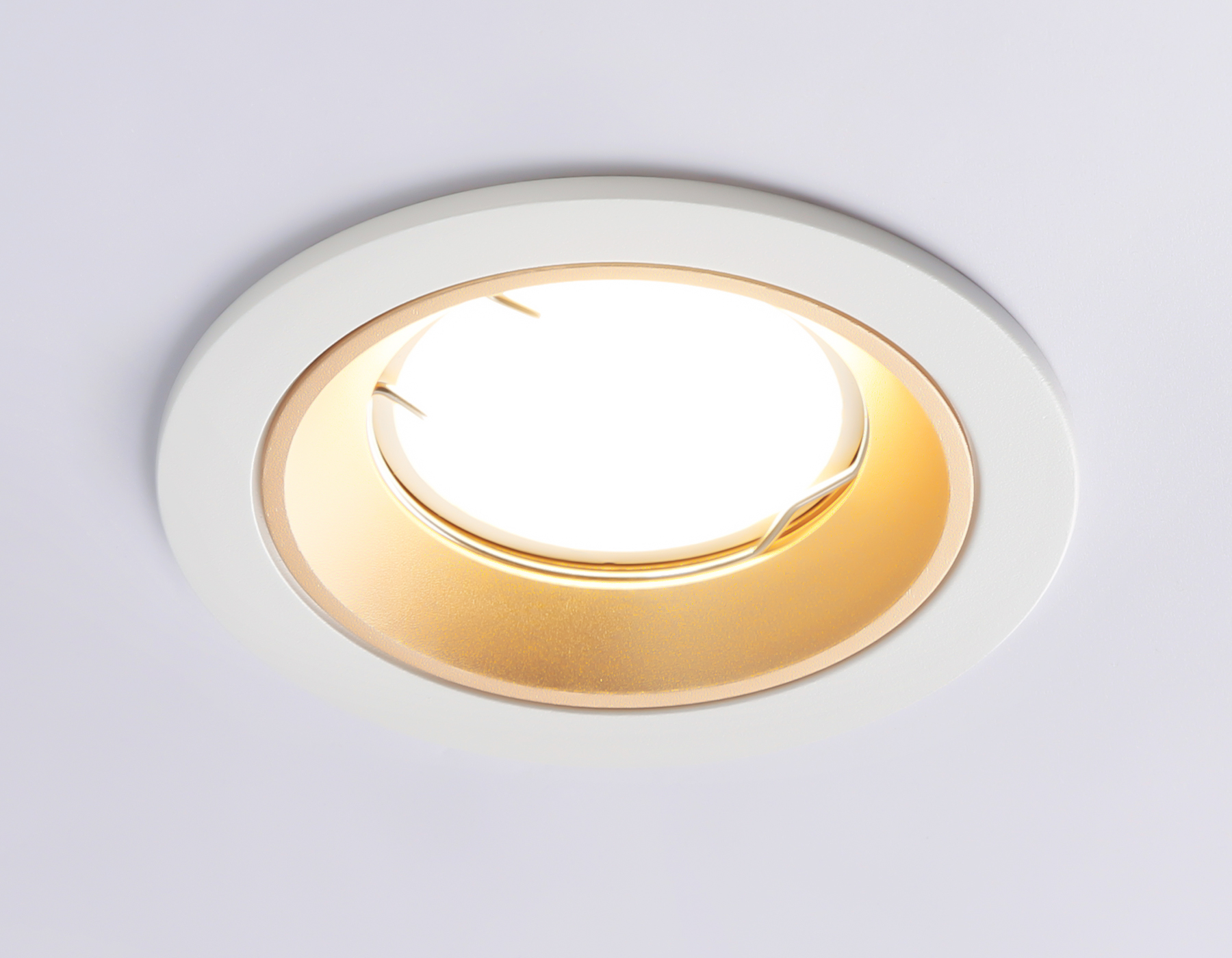 Встраиваемый точечный светильник MR16 A8922 WH/GD белый/золото MR16 GU5.3 D92*24 - Viokon.com