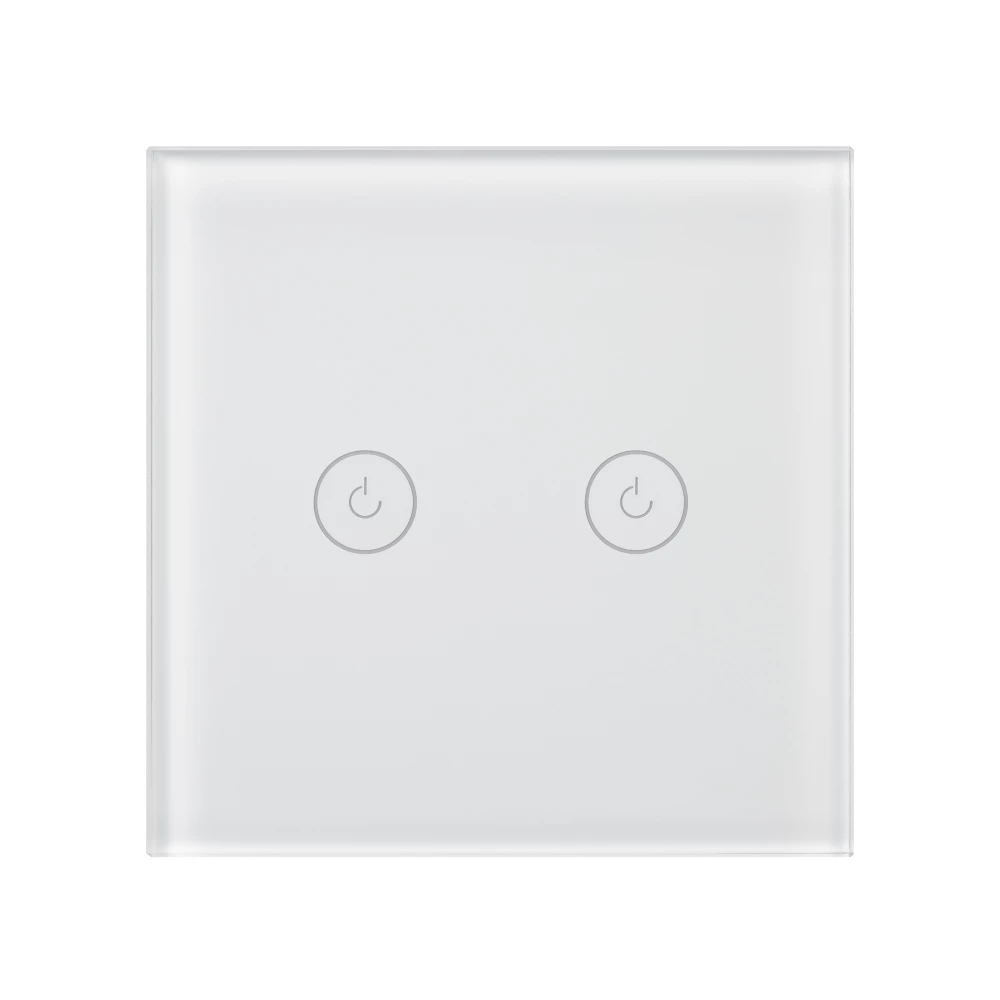 Выключатель сенсорный SWT-OMALI-S02-ZB-WH (250V, 10A, Zigbee) (Arlight, Стекло) 050041 - Viokon.com
