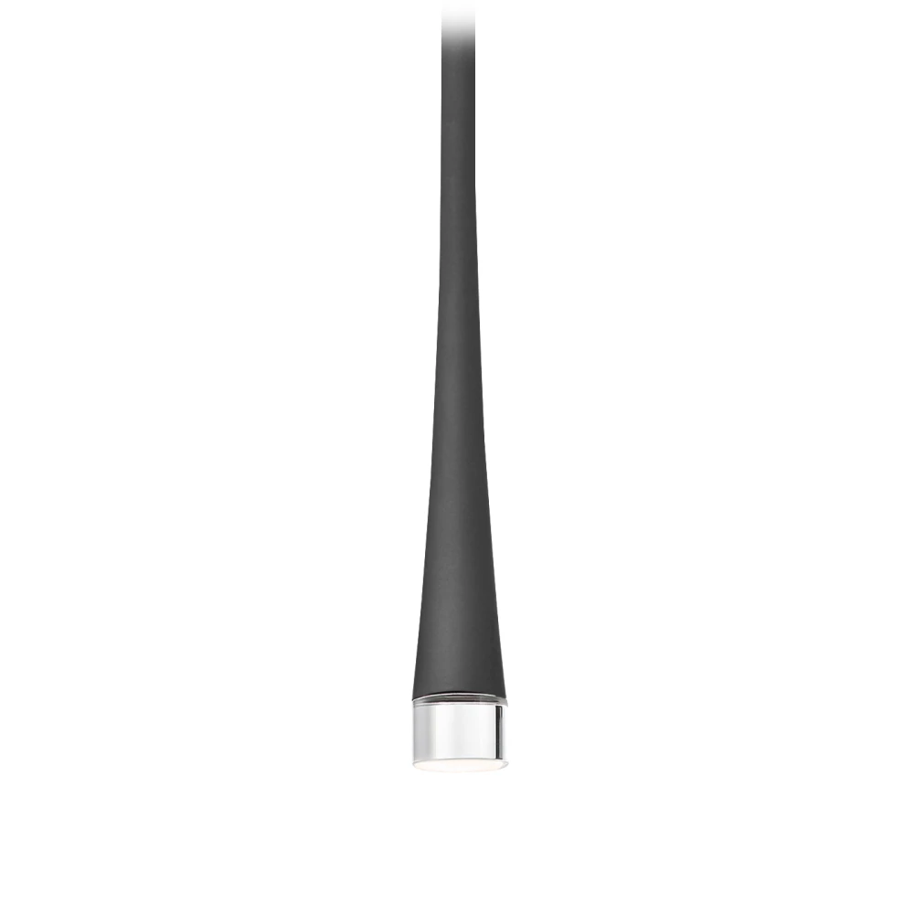 Светильник светодиодный трековый для шинопровода Magnetic Ultra Slim GV1637 BK черны IP20 6W 4200K 48V 38° D36*1500 - Viokon.com