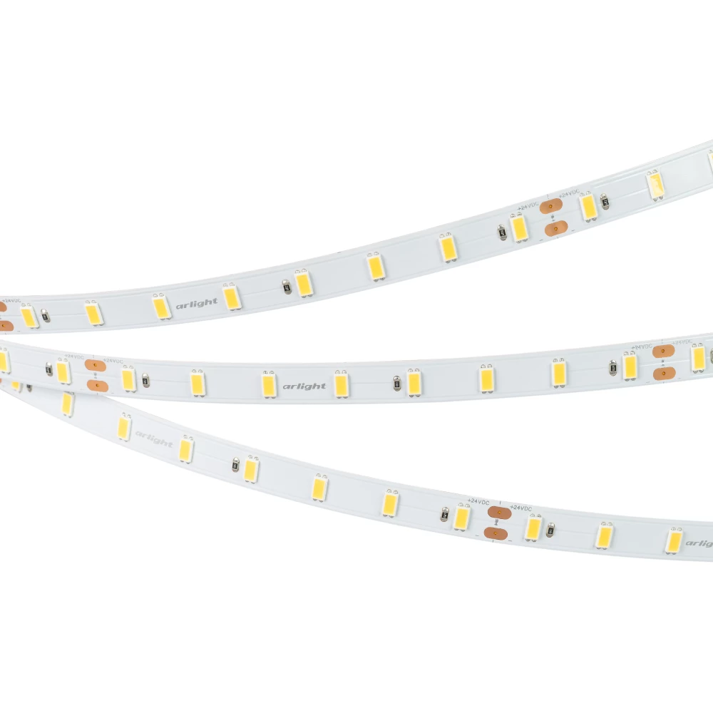 Лента ULTRA-C64-10mm 24V White6000 (14.4 W/m, IP20, 5630, 5m) (Arlight, высок.эфф.160 лм/Вт) 037457 - Viokon.com